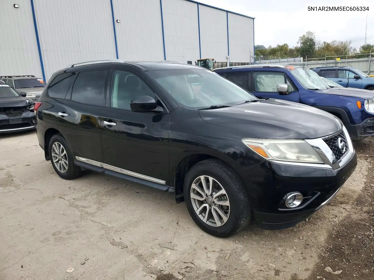 2014 NISSAN PATHFINDER VIN 5N1AR2MM5EC606334 — фото 4