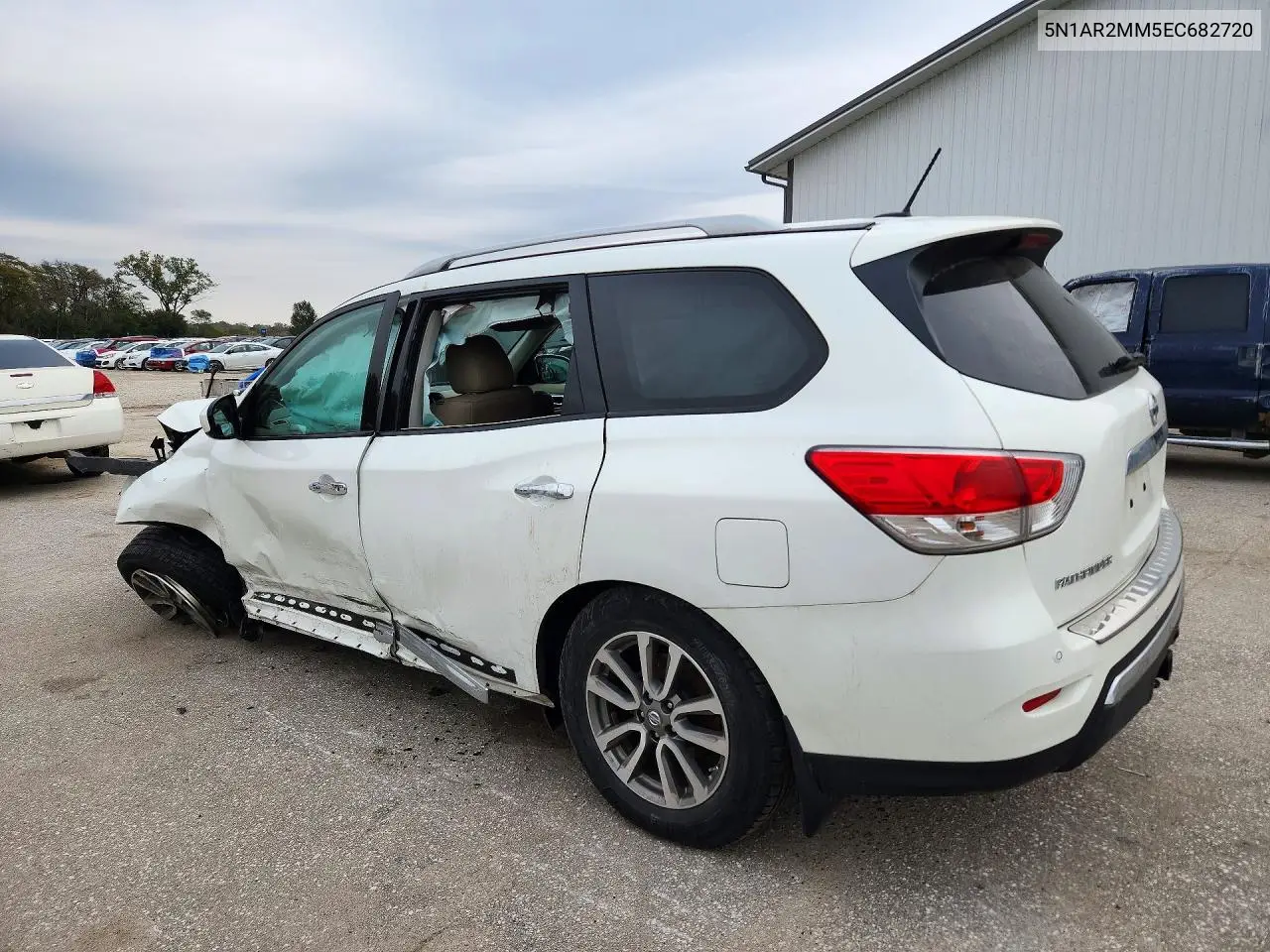 2014 NISSAN PATHFINDER VIN 5N1AR2MM5EC682720 — фото 2