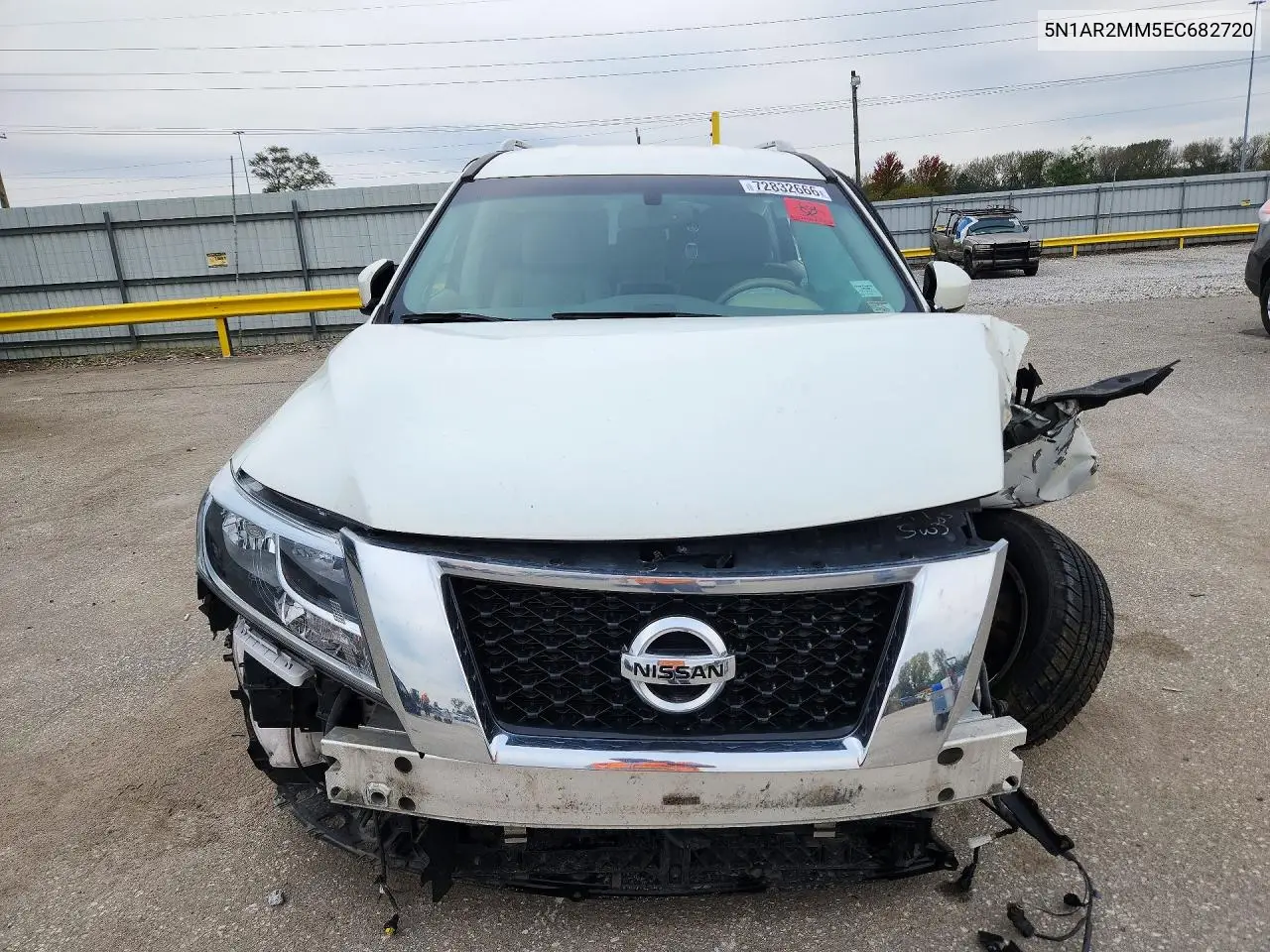 2014 NISSAN PATHFINDER VIN 5N1AR2MM5EC682720 — фото 5