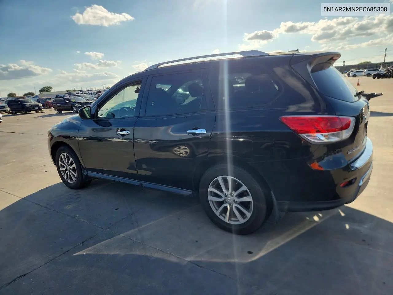 2014 NISSAN PATHFINDER VIN 5N1AR2MN2EC685308 — фото 2