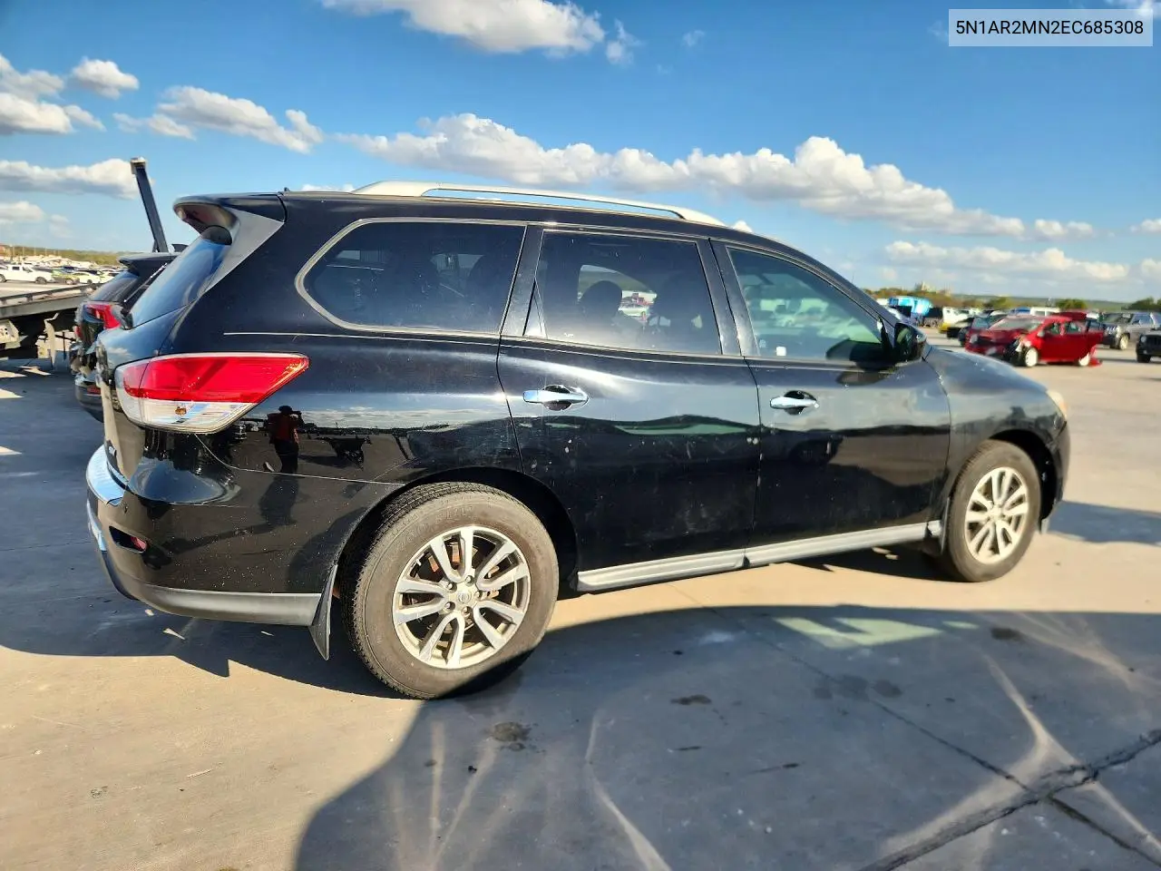 2014 NISSAN PATHFINDER VIN 5N1AR2MN2EC685308 — фото 3
