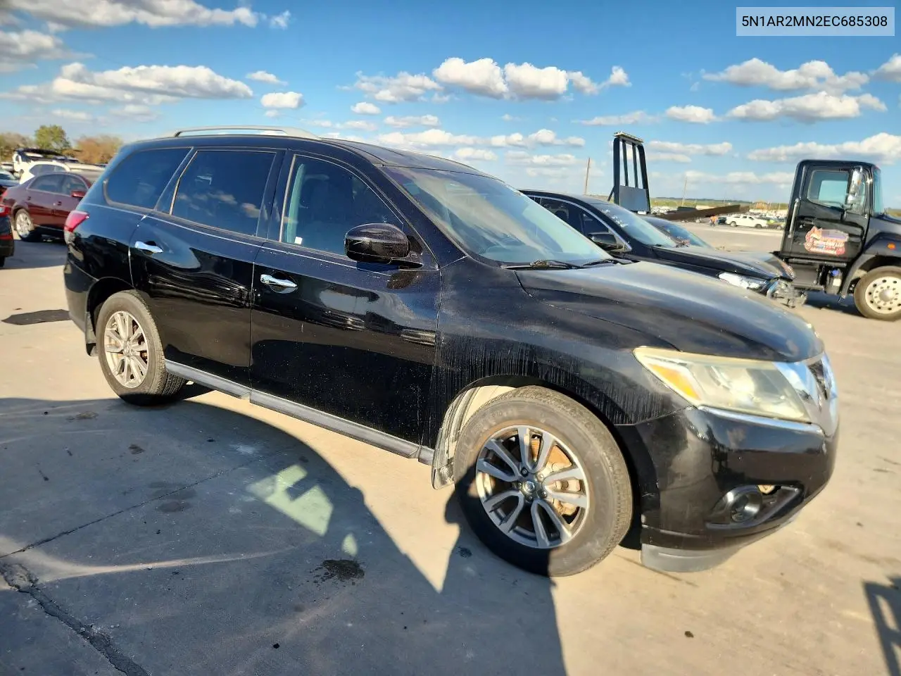 2014 NISSAN PATHFINDER VIN 5N1AR2MN2EC685308 — фото 4