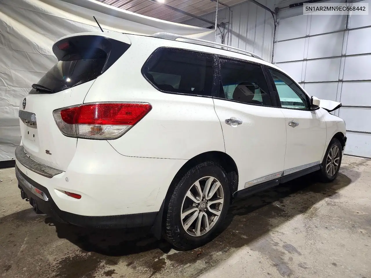 2014 NISSAN PATHFINDER VIN 5N1AR2MN9EC668442 — фото 3