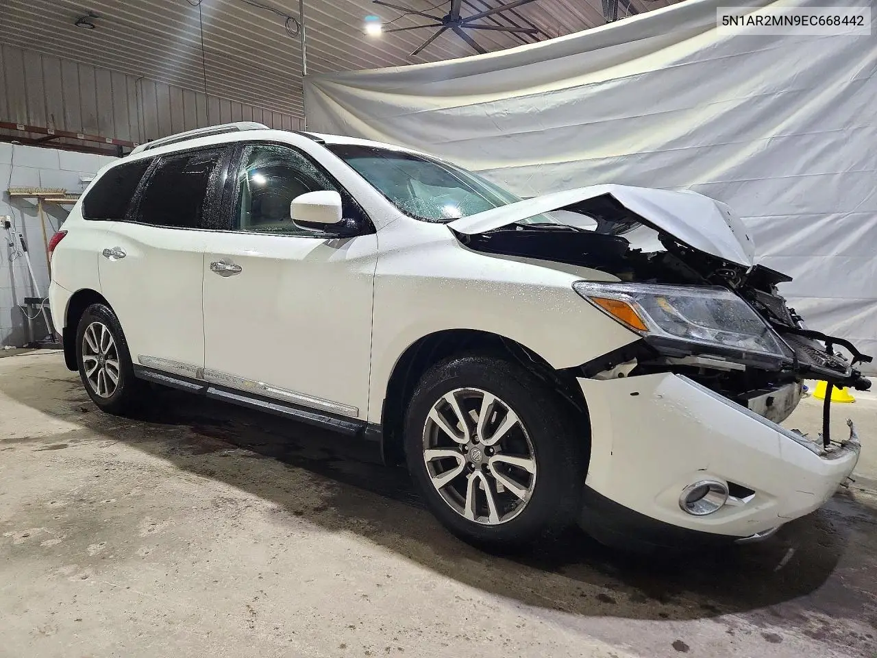2014 NISSAN PATHFINDER VIN 5N1AR2MN9EC668442 — фото 4