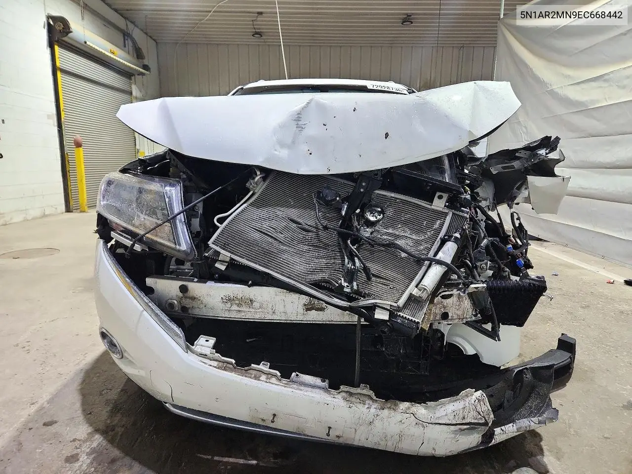 2014 NISSAN PATHFINDER VIN 5N1AR2MN9EC668442 — фото 5