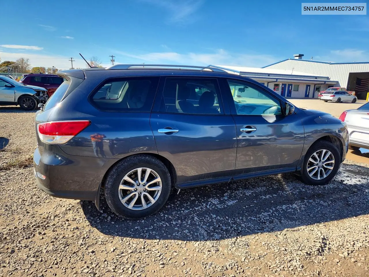2014 NISSAN PATHFINDER VIN 5N1AR2MM4EC734757 — фото 3