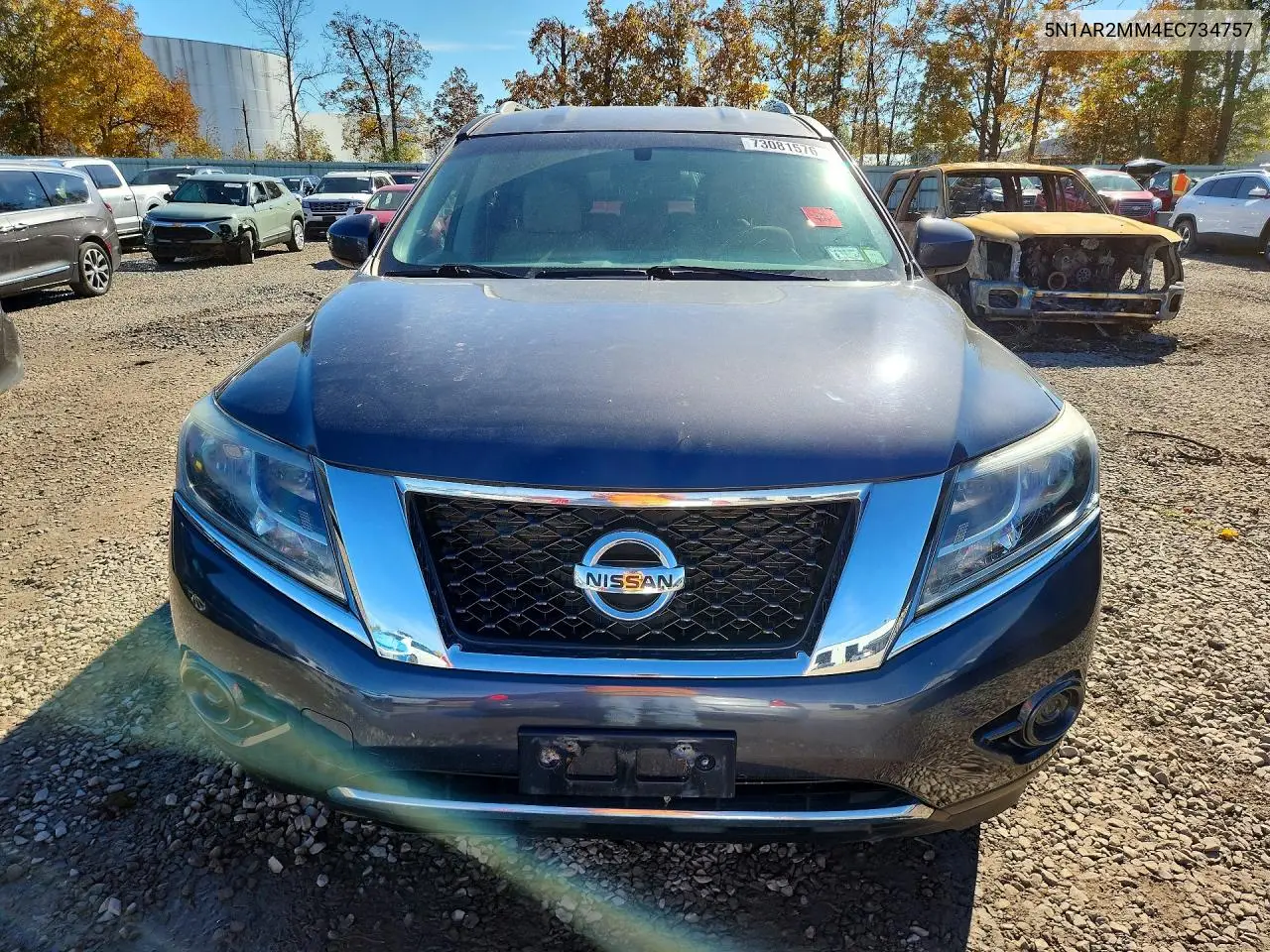 2014 NISSAN PATHFINDER VIN 5N1AR2MM4EC734757 — фото 5