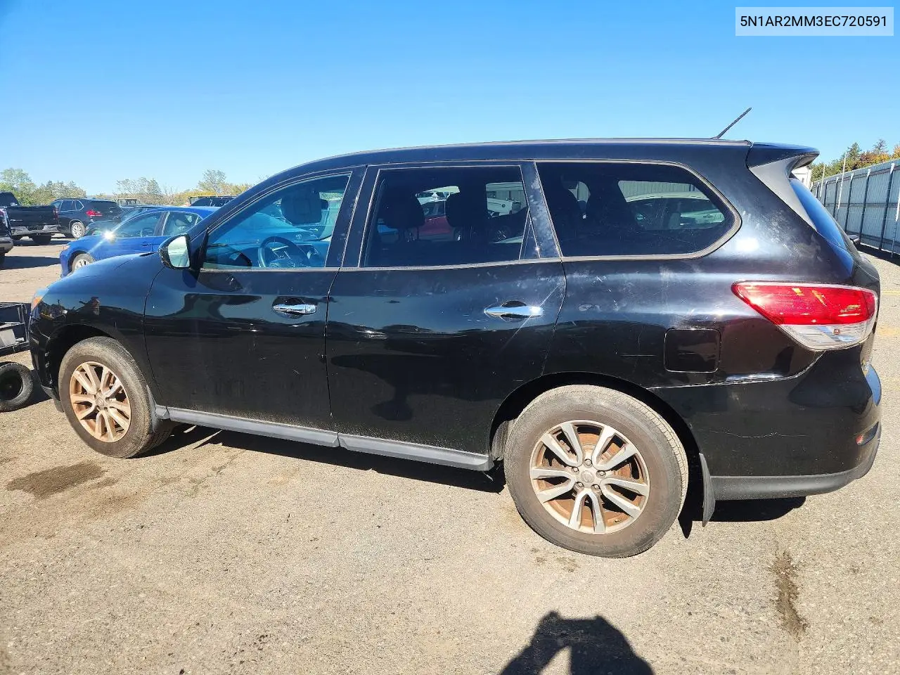 2014 NISSAN PATHFINDER VIN 5N1AR2MM3EC720591 — фото 2