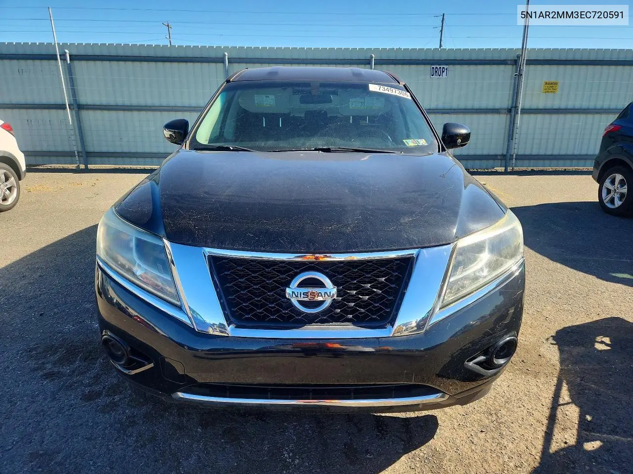 2014 NISSAN PATHFINDER VIN 5N1AR2MM3EC720591 — фото 5
