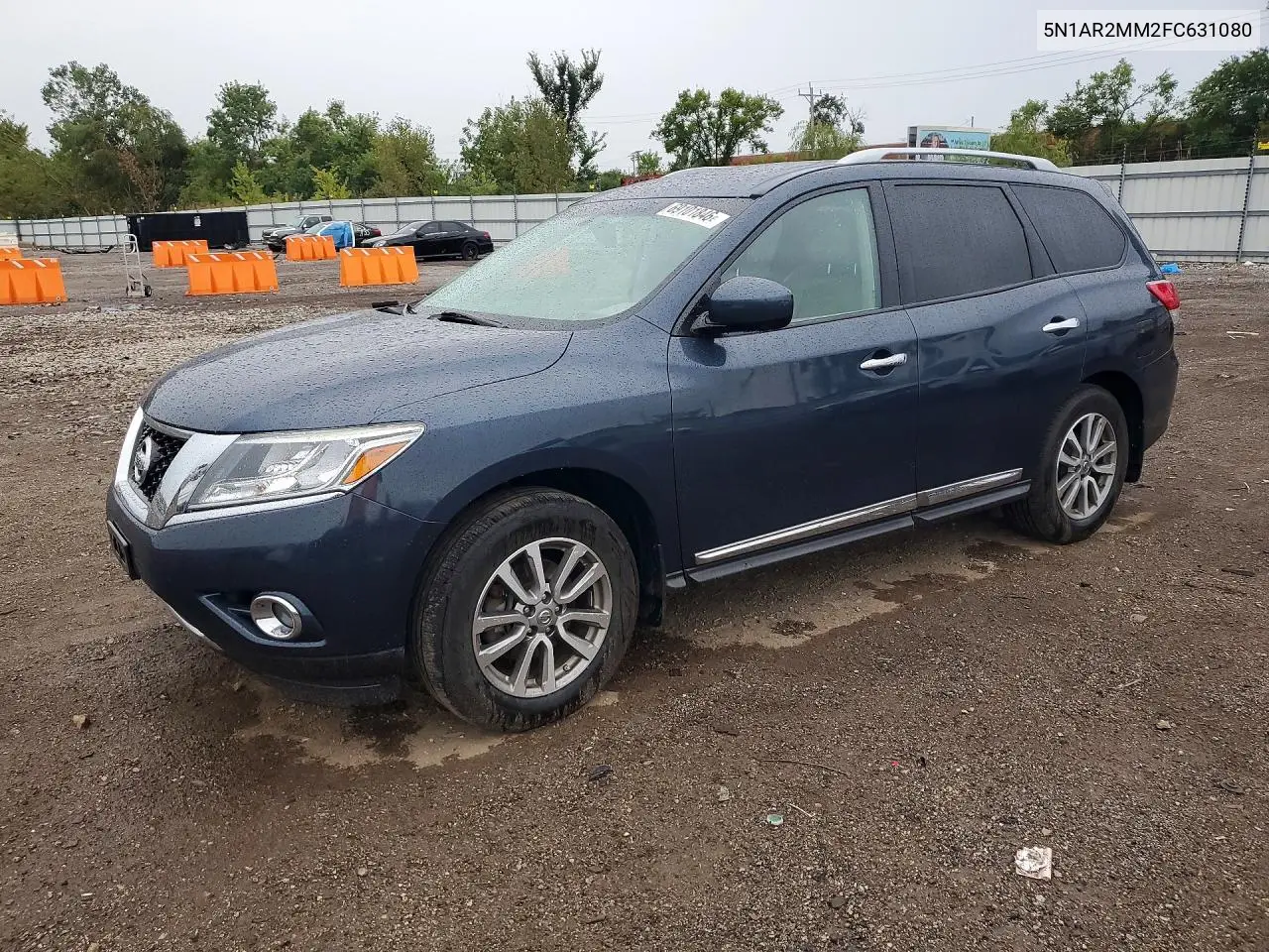 NISSAN PATHFINDER 2015, VIN 5N1AR2MM2FC631080