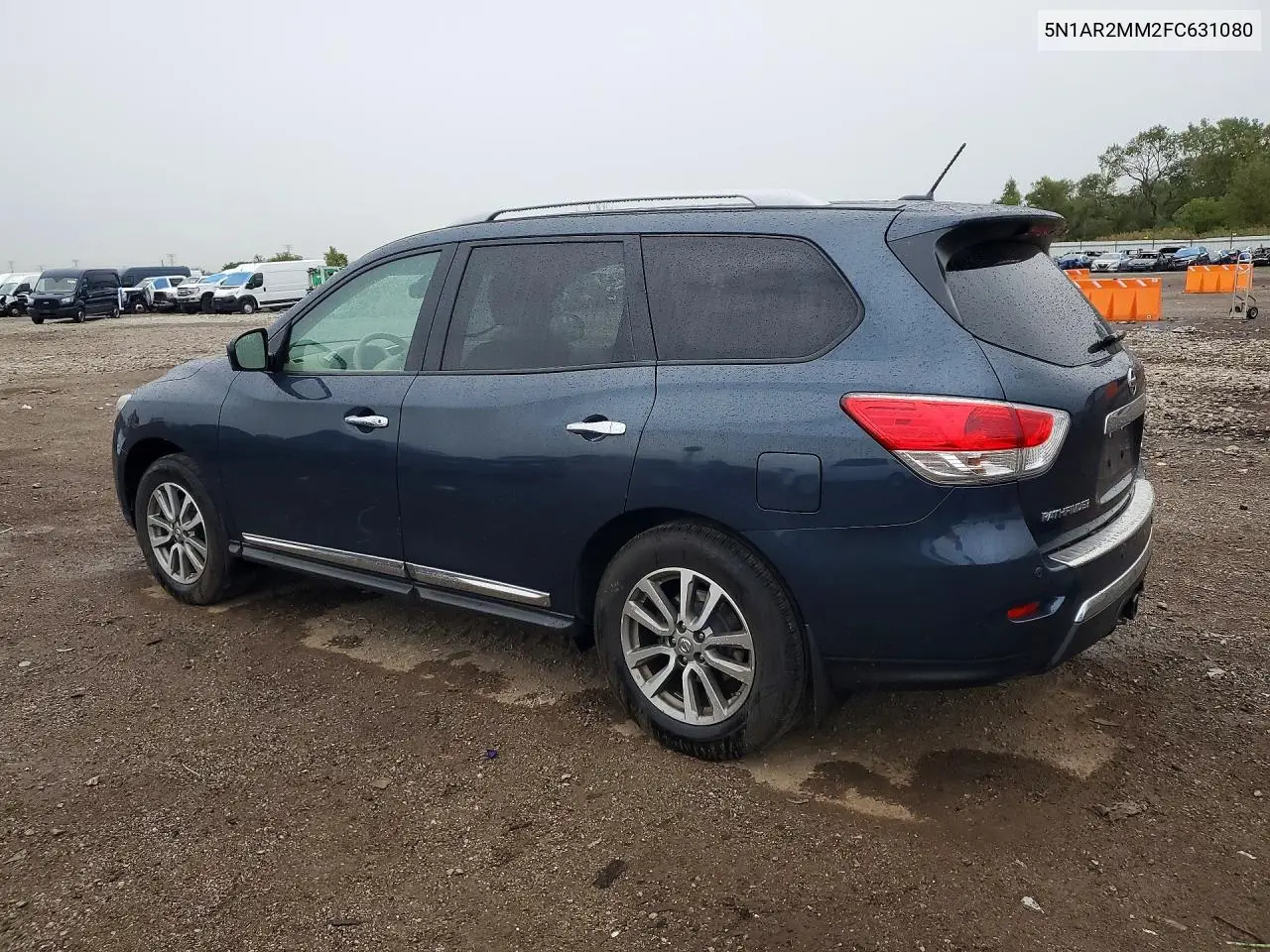 2015 NISSAN PATHFINDER VIN 5N1AR2MM2FC631080 — фото 2