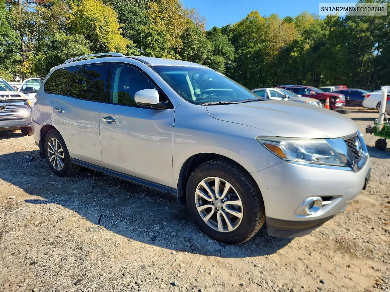 2015 NISSAN PATHFINDER VIN 5N1AR2MNXFC608686 — фото 4