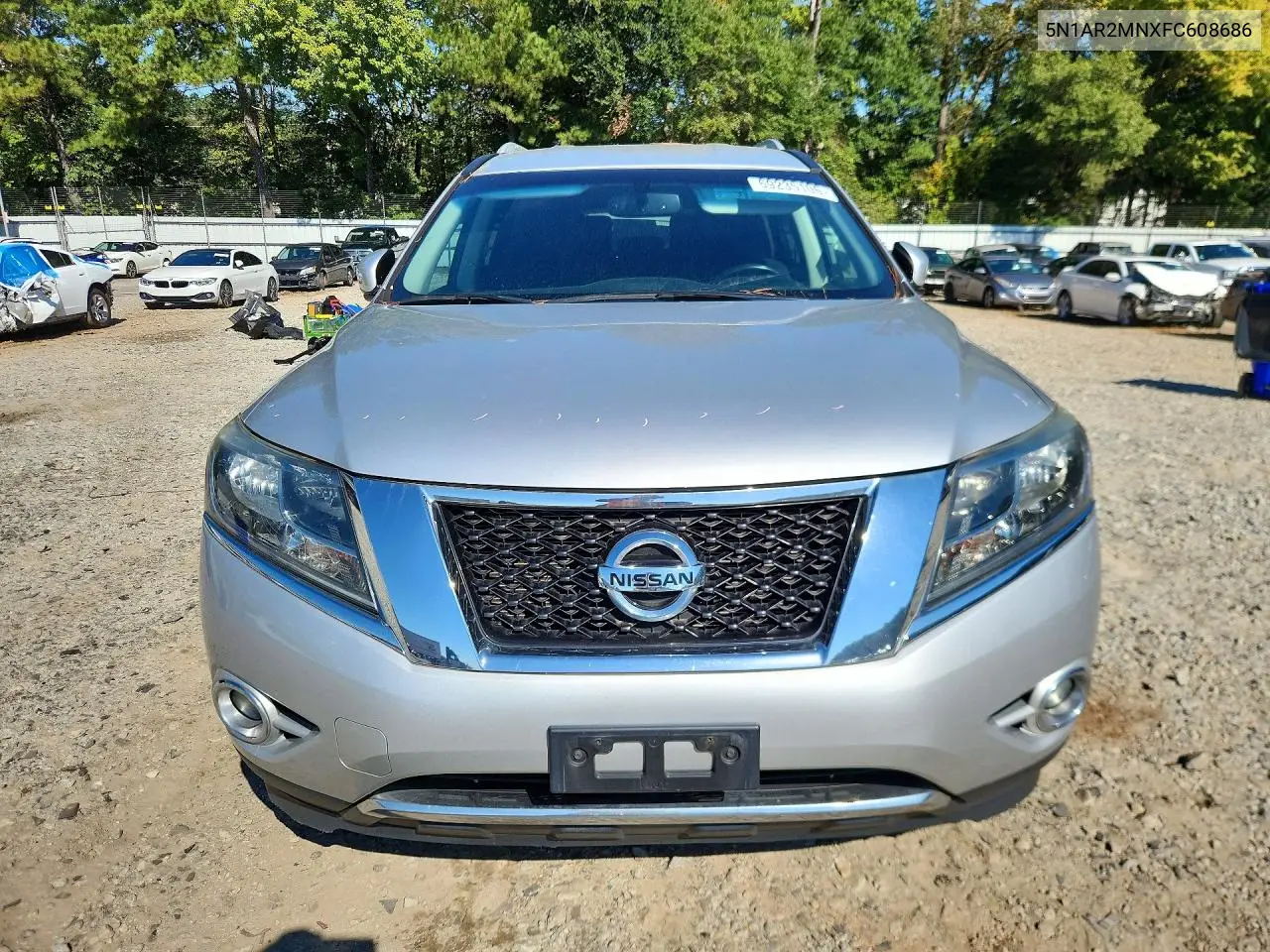 2015 NISSAN PATHFINDER VIN 5N1AR2MNXFC608686 — фото 5