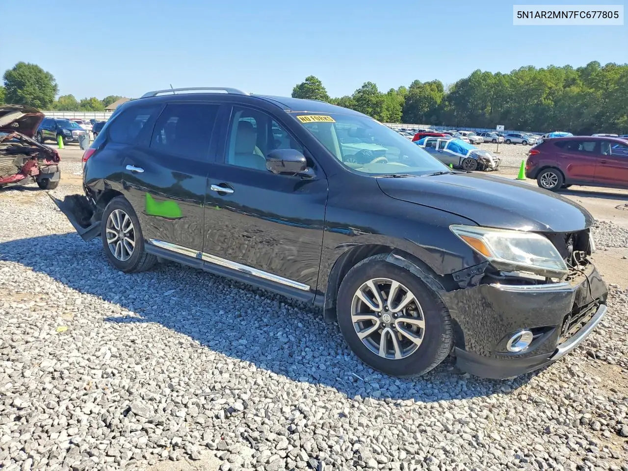 2015 NISSAN PATHFINDER VIN 5N1AR2MN7FC677805 — фото 4