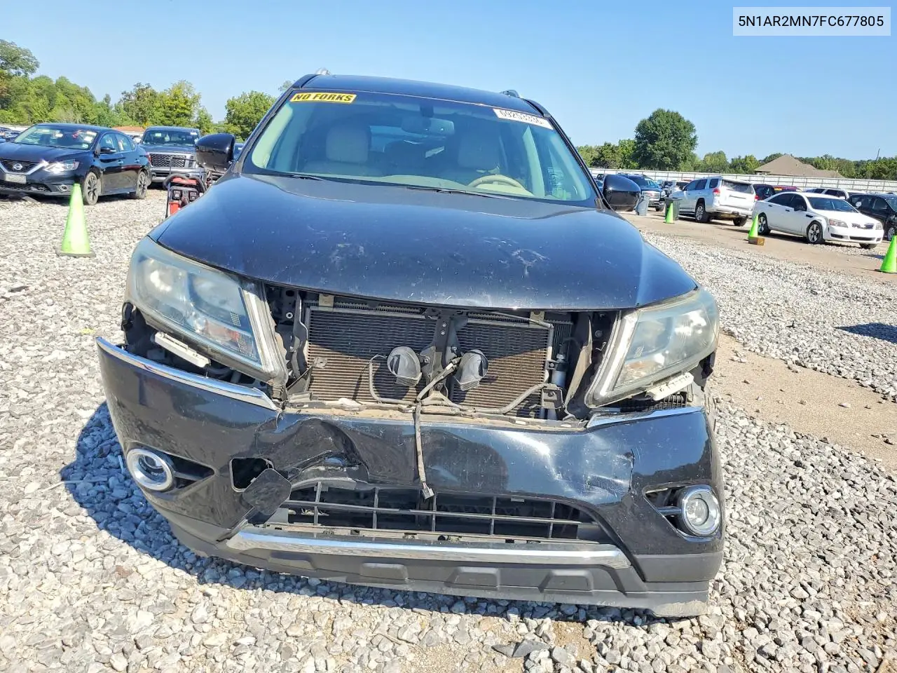 2015 NISSAN PATHFINDER VIN 5N1AR2MN7FC677805 — фото 5