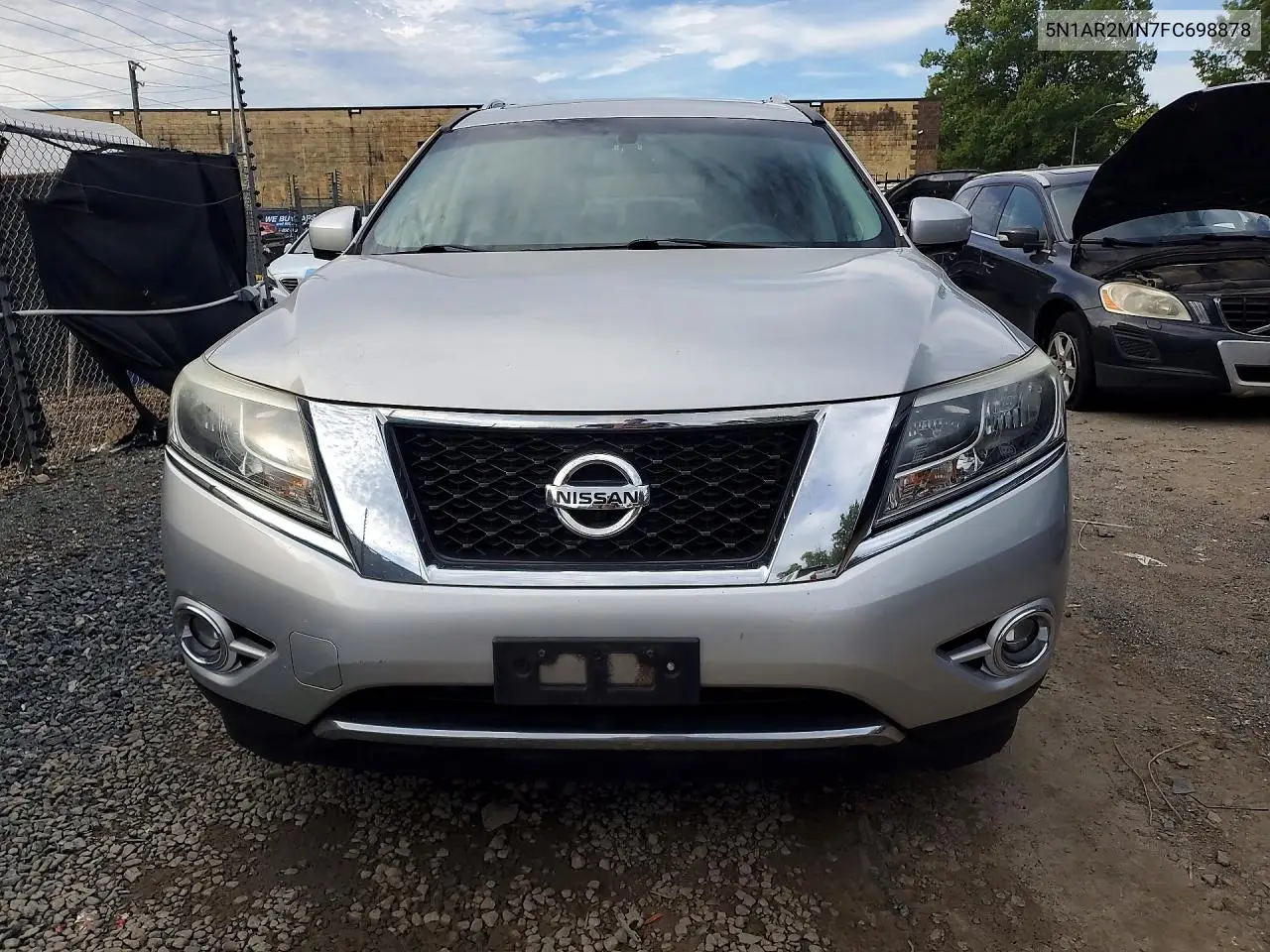 2015 NISSAN PATHFINDER VIN 5N1AR2MN7FC698878 — фото 5