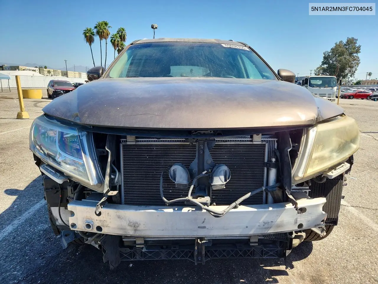 2015 NISSAN PATHFINDER VIN 5N1AR2MN3FC704045 — фото 5