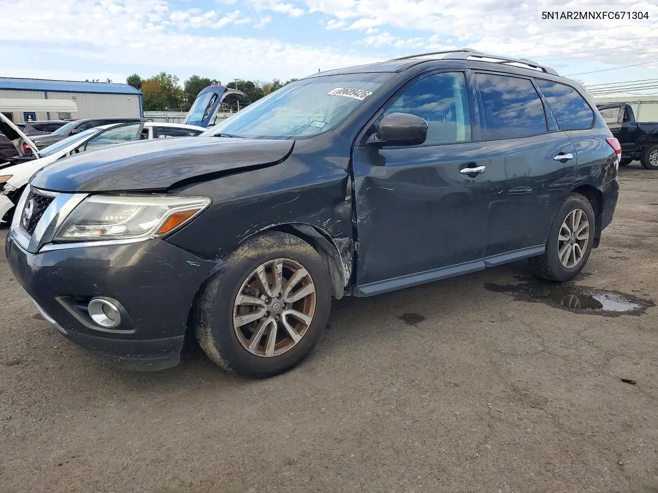 NISSAN PATHFINDER 2015, VIN 5N1AR2MNXFC671304