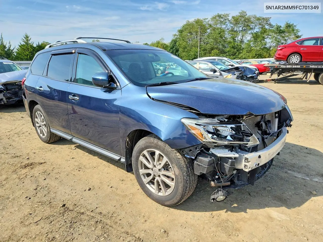 2015 NISSAN PATHFINDER VIN 5N1AR2MM9FC701349 — фото 4