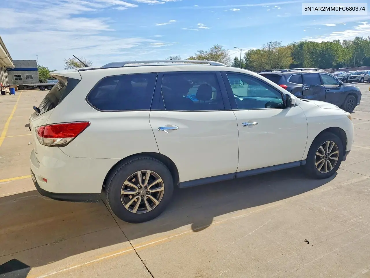 2015 NISSAN PATHFINDER VIN 5N1AR2MM0FC680374 — фото 3
