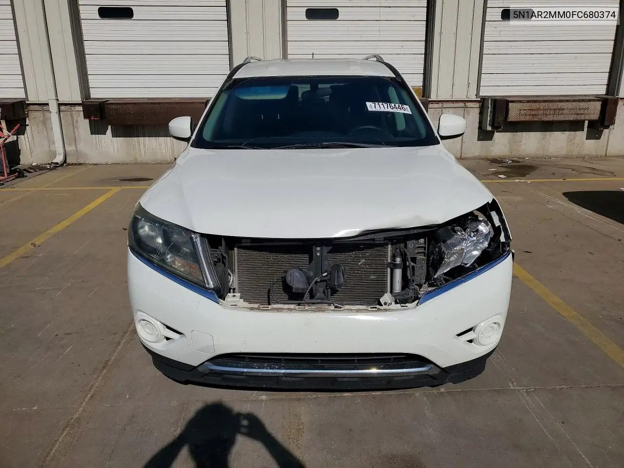 2015 NISSAN PATHFINDER VIN 5N1AR2MM0FC680374 — фото 5