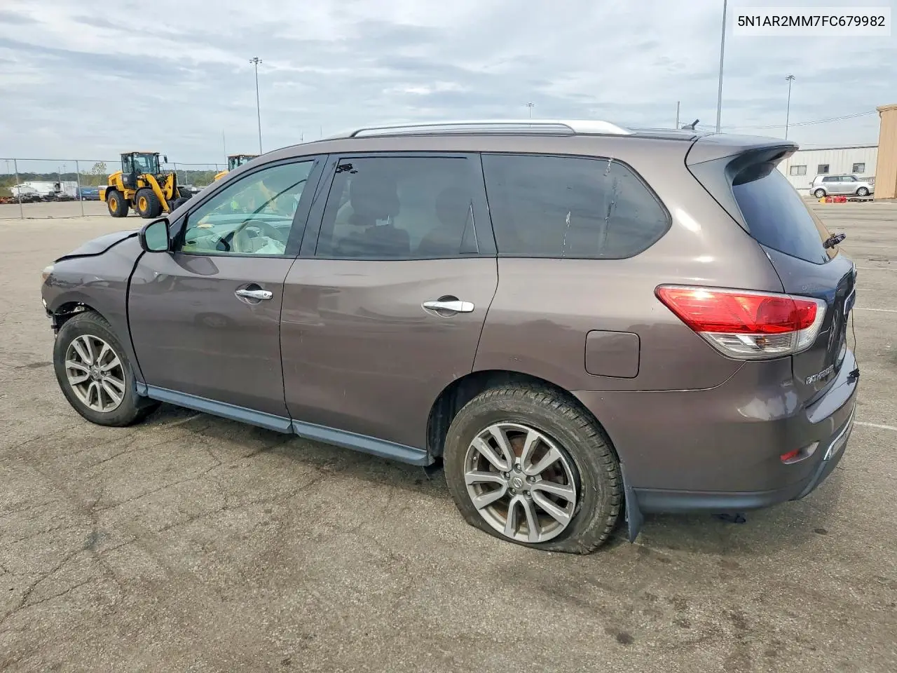 2015 NISSAN PATHFINDER VIN 5N1AR2MM7FC679982 — фото 2