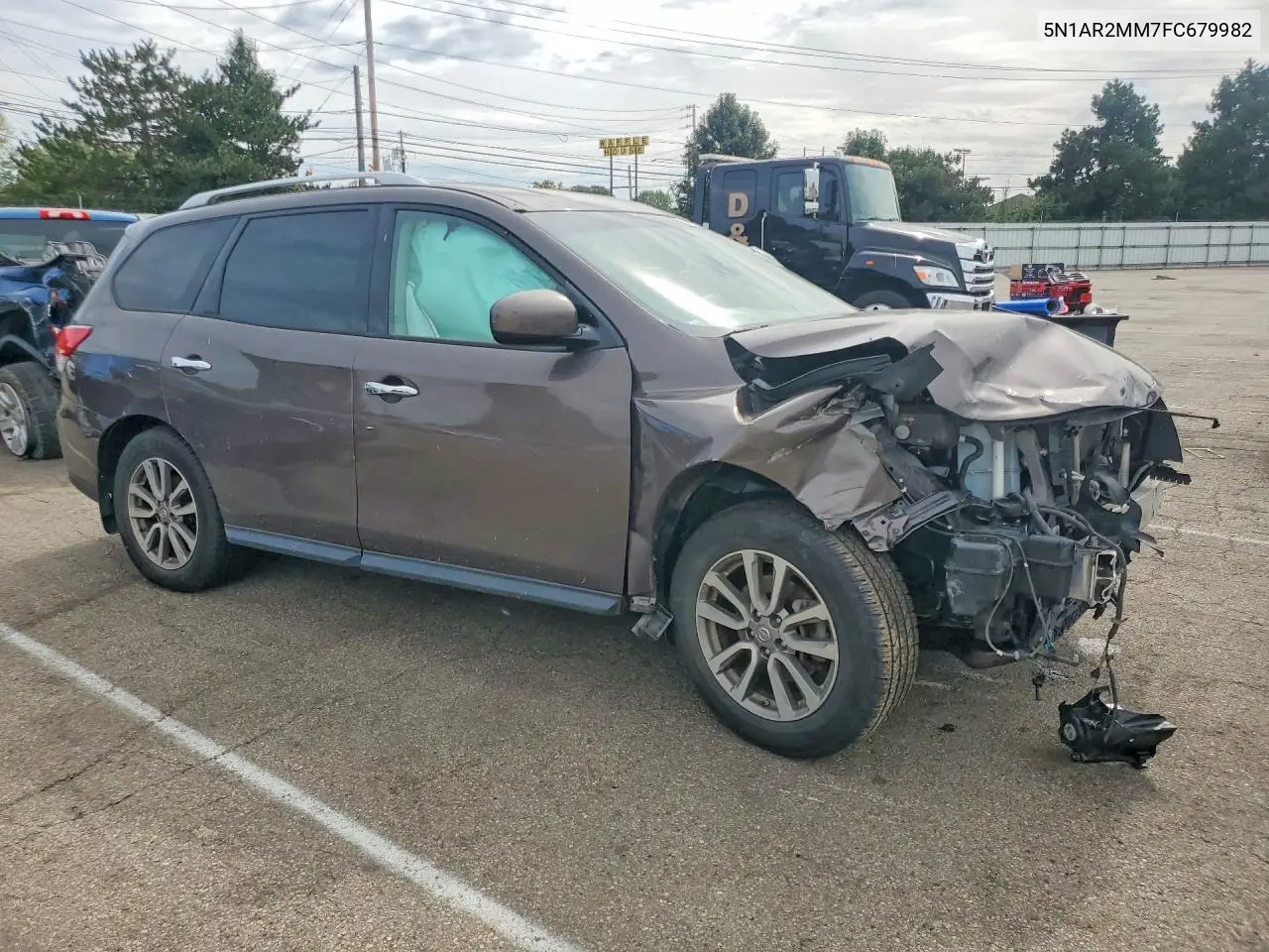 2015 NISSAN PATHFINDER VIN 5N1AR2MM7FC679982 — фото 4