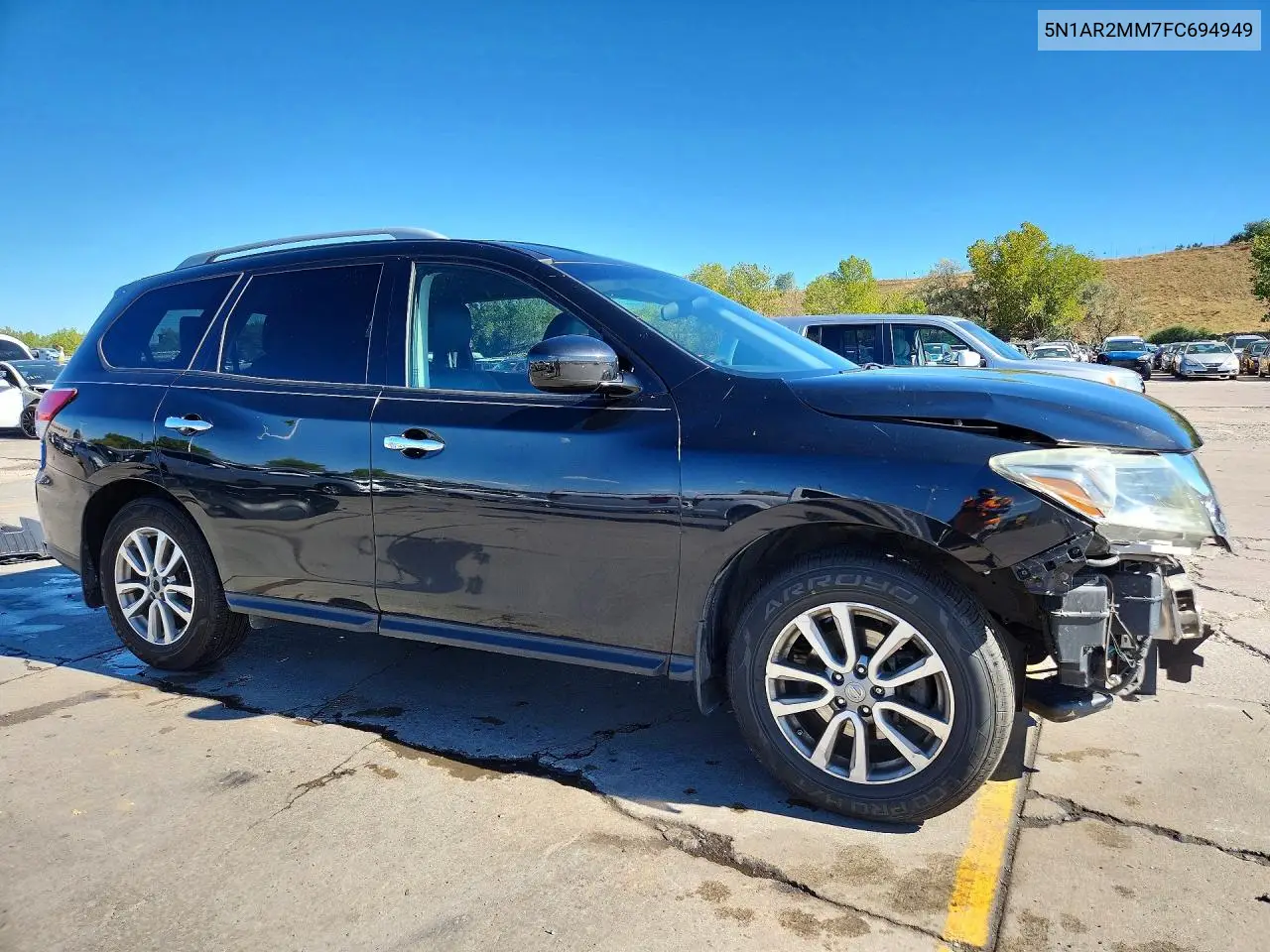 2015 NISSAN PATHFINDER VIN 5N1AR2MM7FC694949 — фото 4