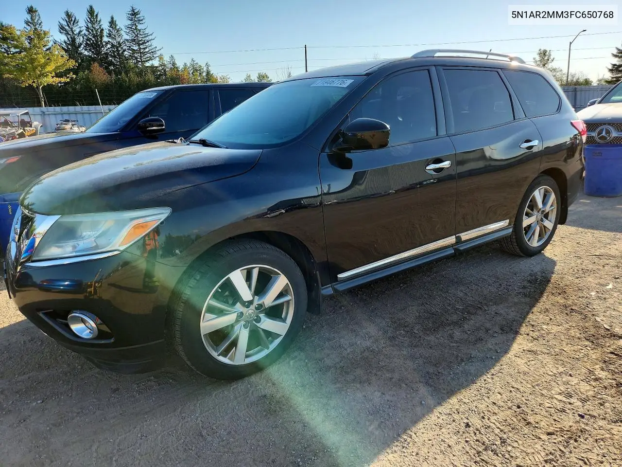 NISSAN PATHFINDER 2015, VIN 5N1AR2MM3FC650768