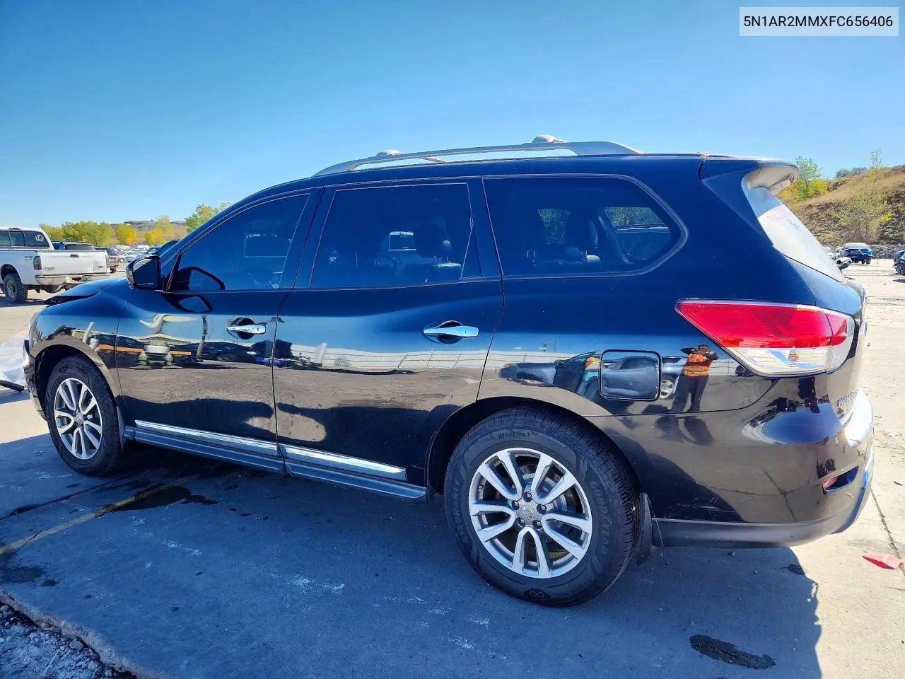 2015 NISSAN PATHFINDER VIN 5N1AR2MMXFC656406 — фото 2