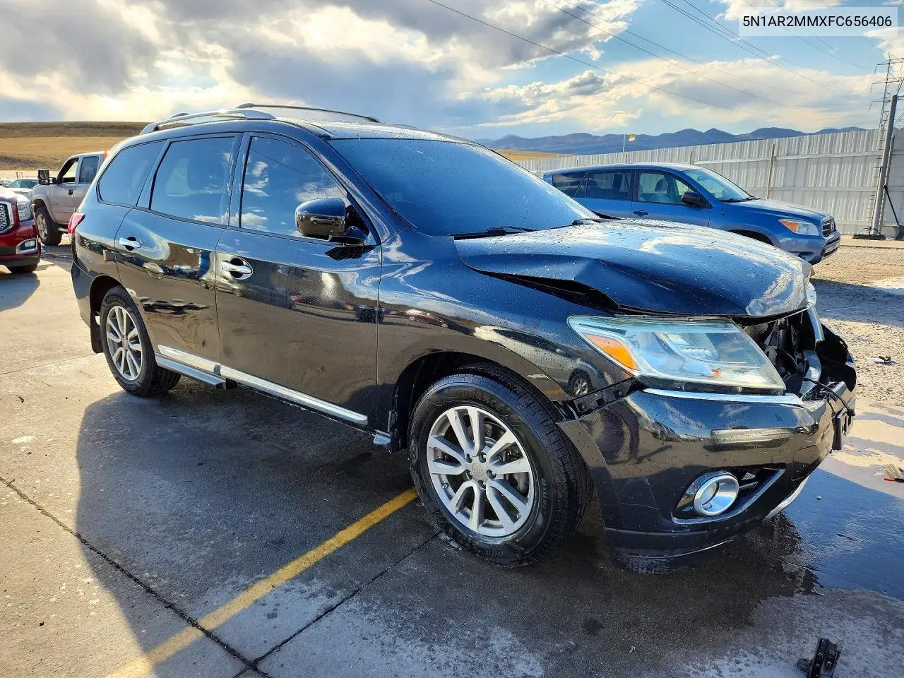 2015 NISSAN PATHFINDER VIN 5N1AR2MMXFC656406 — фото 4