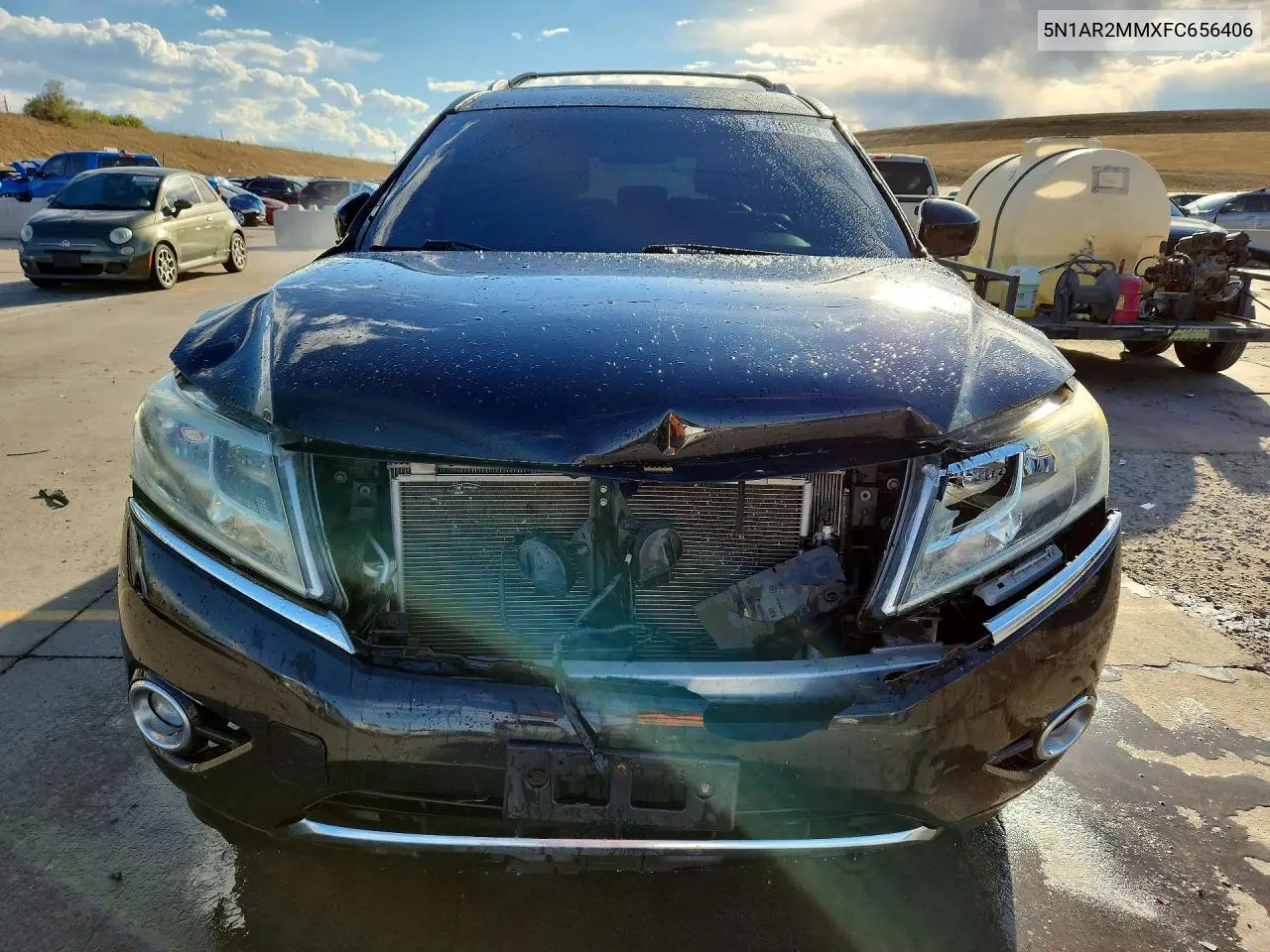 2015 NISSAN PATHFINDER VIN 5N1AR2MMXFC656406 — фото 5