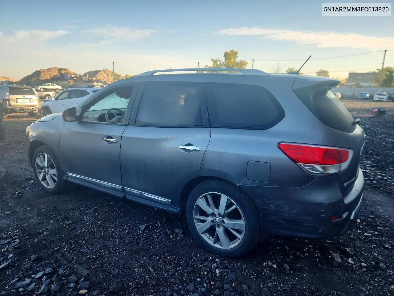 2015 NISSAN PATHFINDER VIN 5N1AR2MM3FC613820 — фото 2