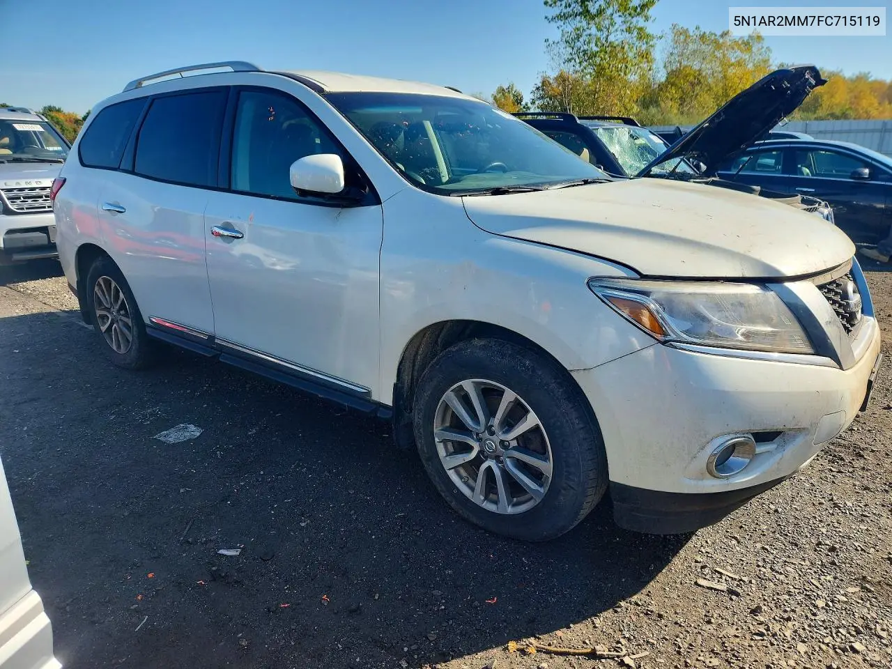 2015 NISSAN PATHFINDER VIN 5N1AR2MM7FC715119 — фото 4