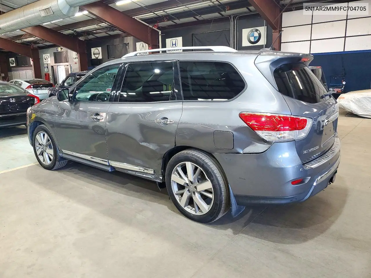 2015 NISSAN PATHFINDER VIN 5N1AR2MM9FC704705 — фото 2