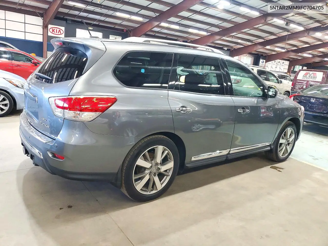 2015 NISSAN PATHFINDER VIN 5N1AR2MM9FC704705 — фото 3