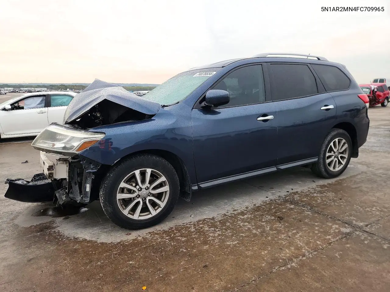 NISSAN PATHFINDER 2015, VIN 5N1AR2MN4FC709965