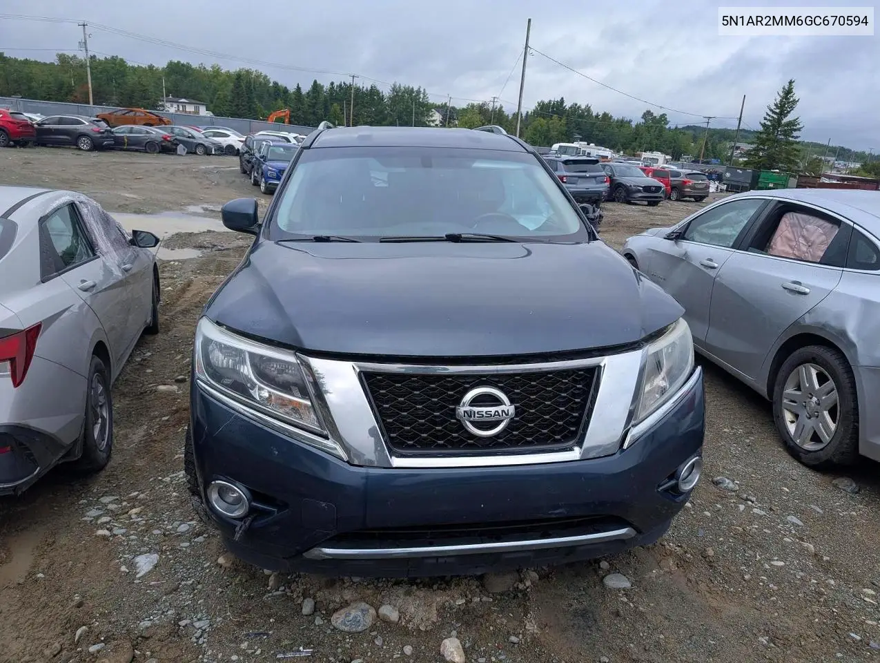 2016 NISSAN PATHFINDER VIN 5N1AR2MM6GC670594 — фото 5