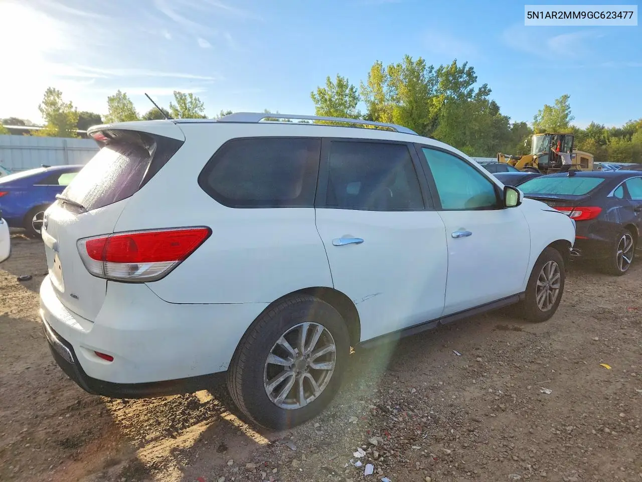 2016 NISSAN PATHFINDER VIN 5N1AR2MM9GC623477 — фото 3