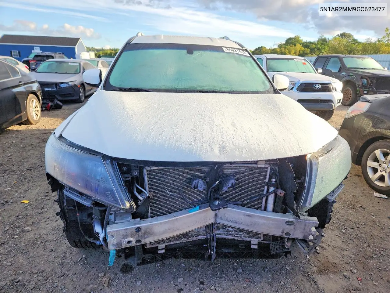 2016 NISSAN PATHFINDER VIN 5N1AR2MM9GC623477 — фото 5