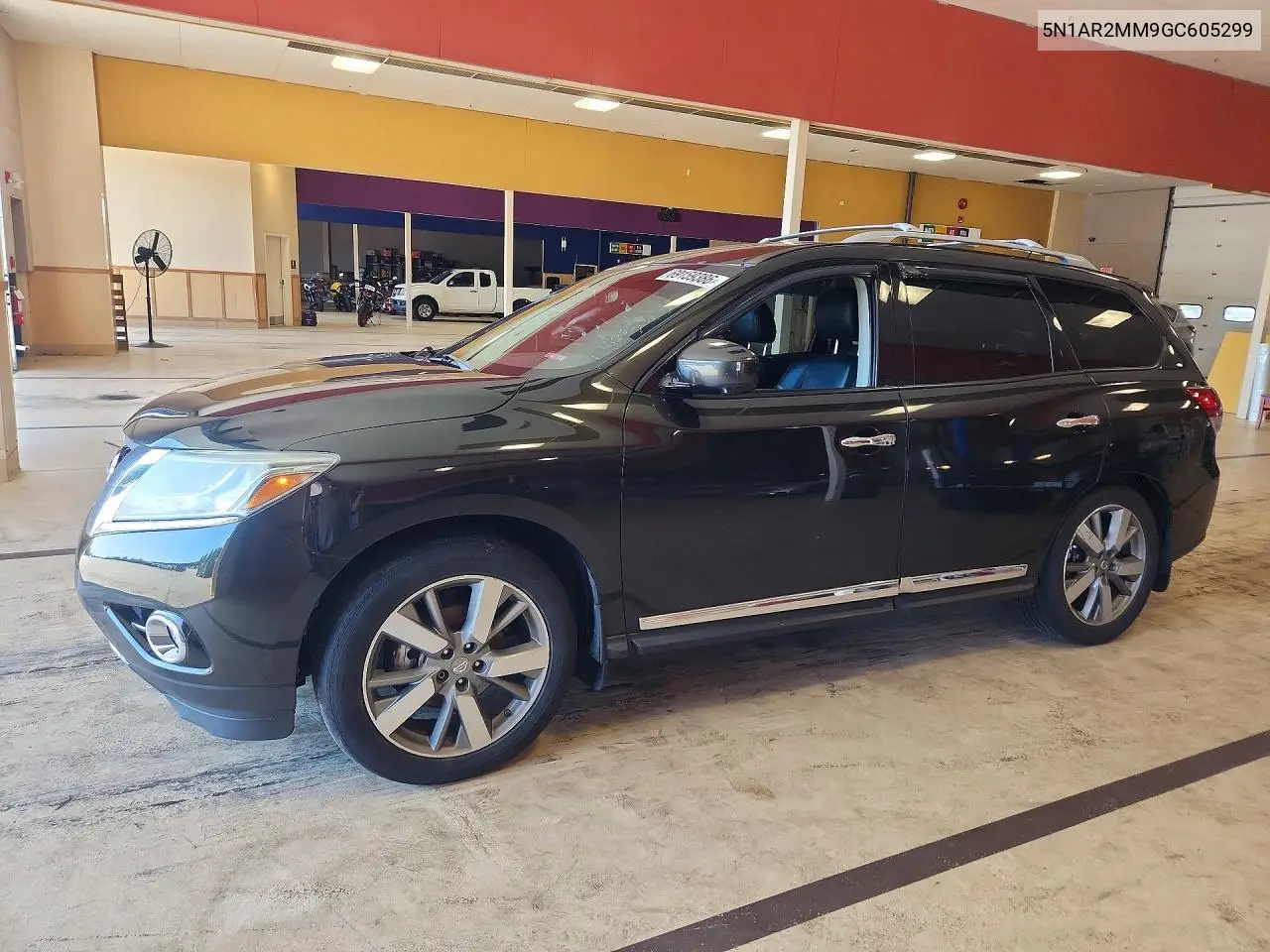 NISSAN PATHFINDER 2016, VIN 5N1AR2MM9GC605299