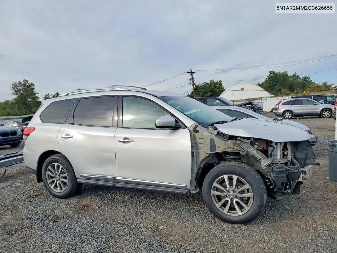 2016 NISSAN PATHFINDER VIN 5N1AR2MM2GC626656 — фото 4
