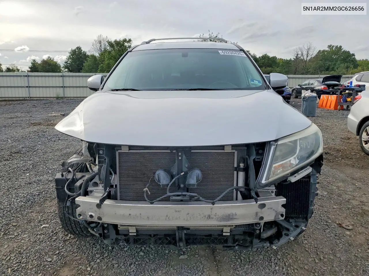 2016 NISSAN PATHFINDER VIN 5N1AR2MM2GC626656 — фото 5