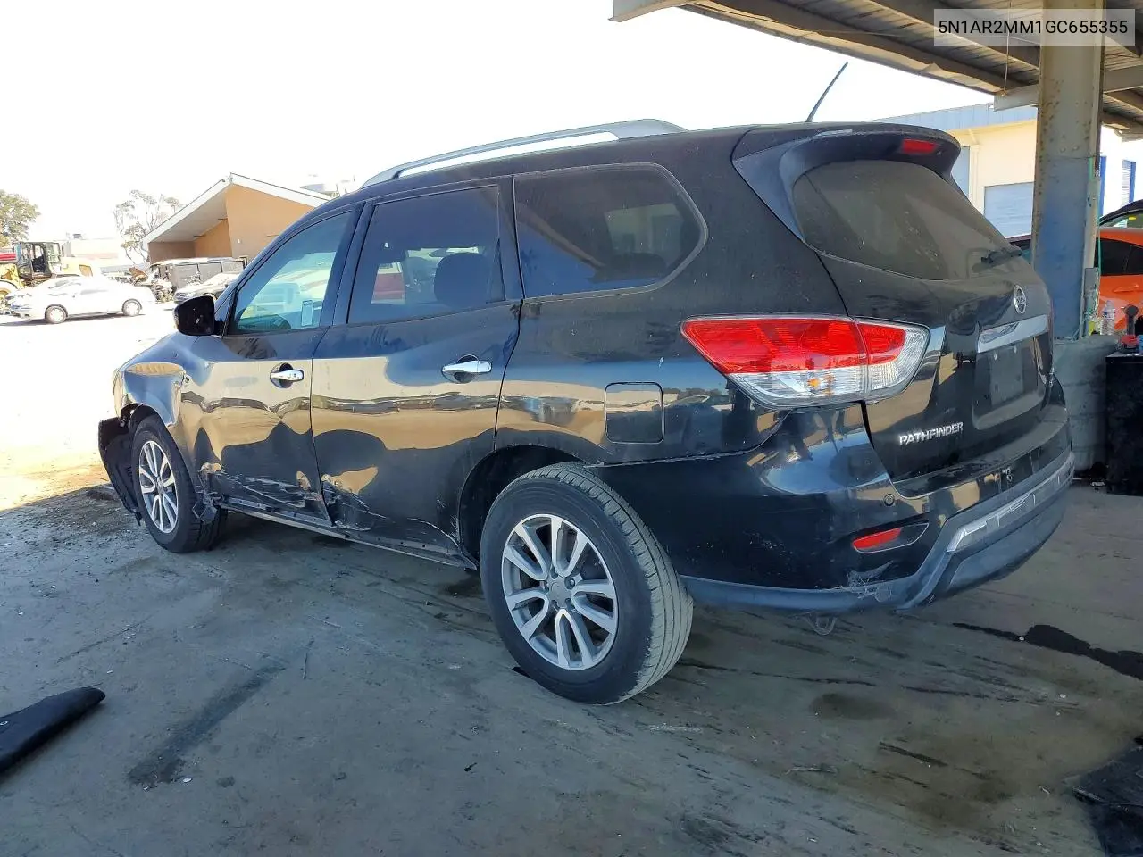 2016 NISSAN PATHFINDER VIN 5N1AR2MM1GC655355 — фото 2