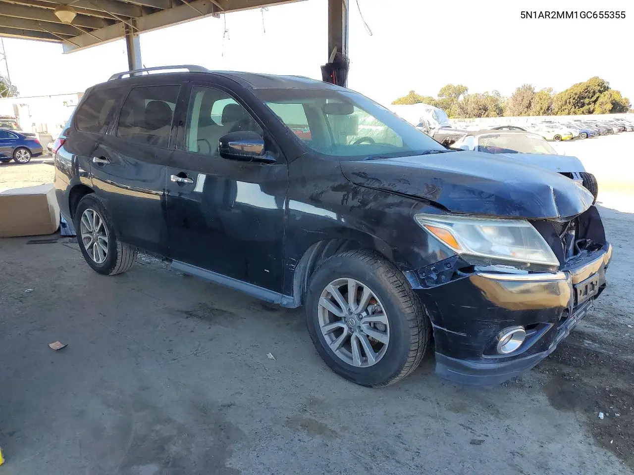 2016 NISSAN PATHFINDER VIN 5N1AR2MM1GC655355 — фото 4