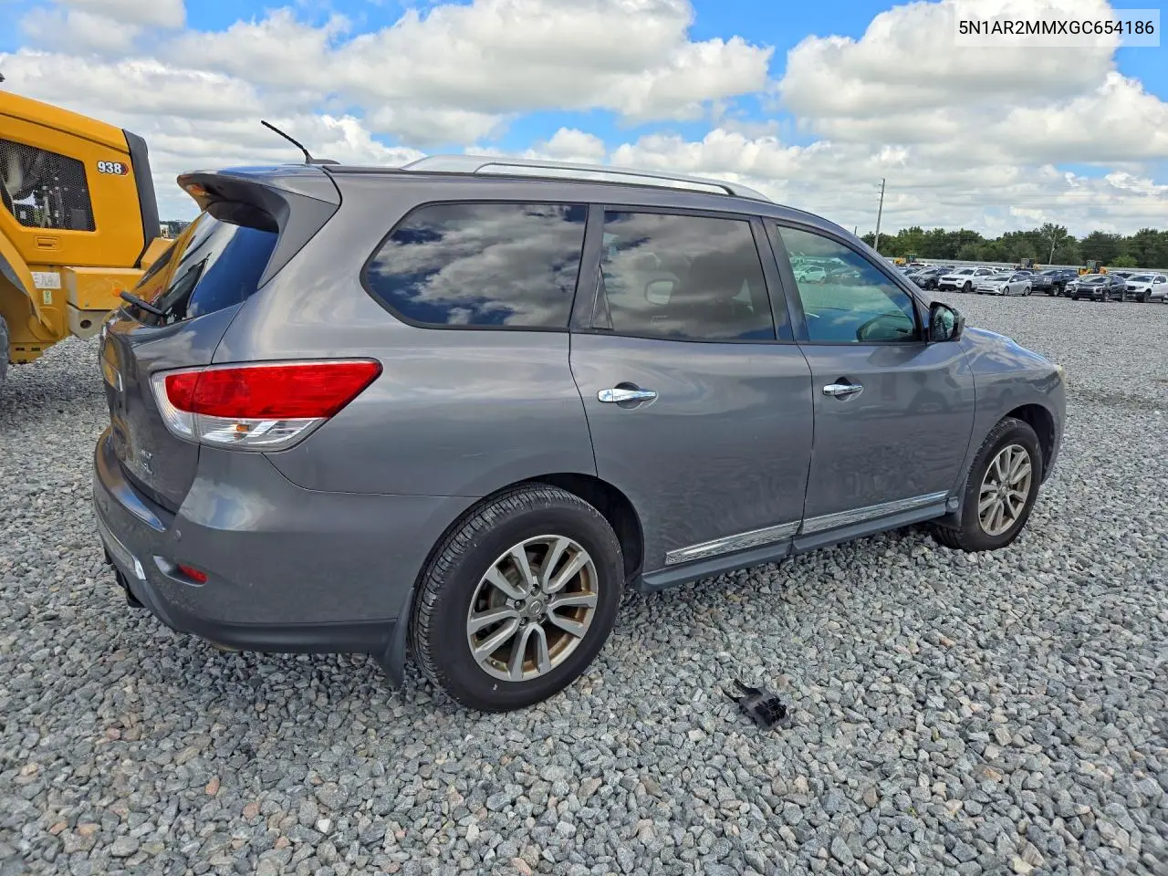 2016 NISSAN PATHFINDER VIN 5N1AR2MMXGC654186 — фото 3