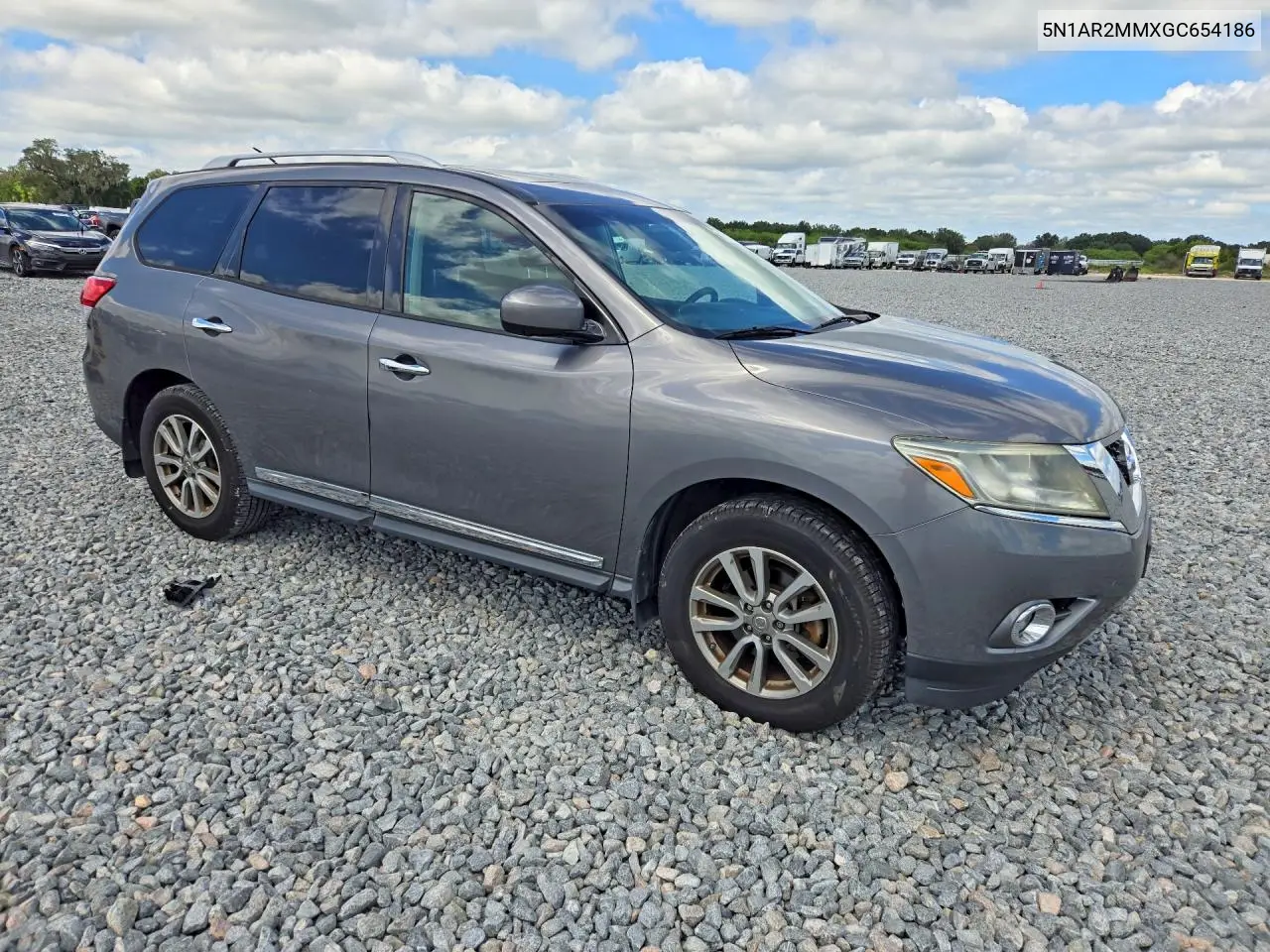 2016 NISSAN PATHFINDER VIN 5N1AR2MMXGC654186 — фото 4