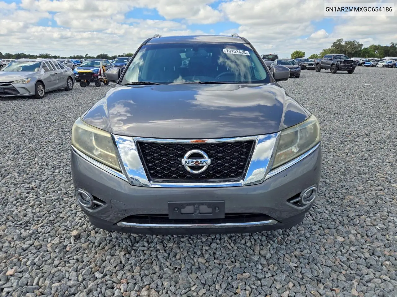 2016 NISSAN PATHFINDER VIN 5N1AR2MMXGC654186 — фото 5