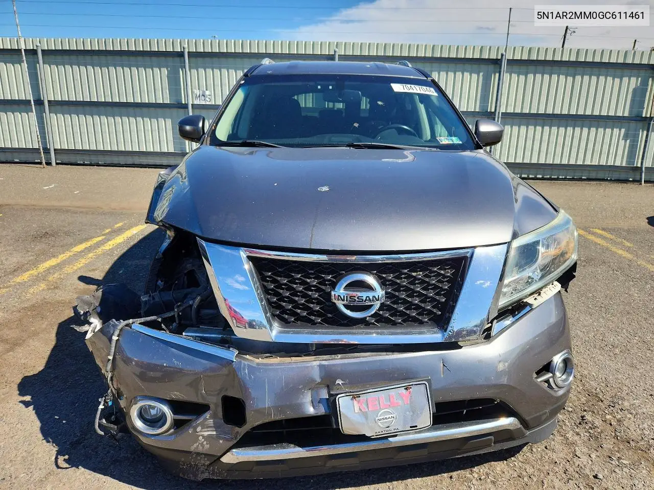 2016 NISSAN PATHFINDER VIN 5N1AR2MM0GC611461 — фото 5