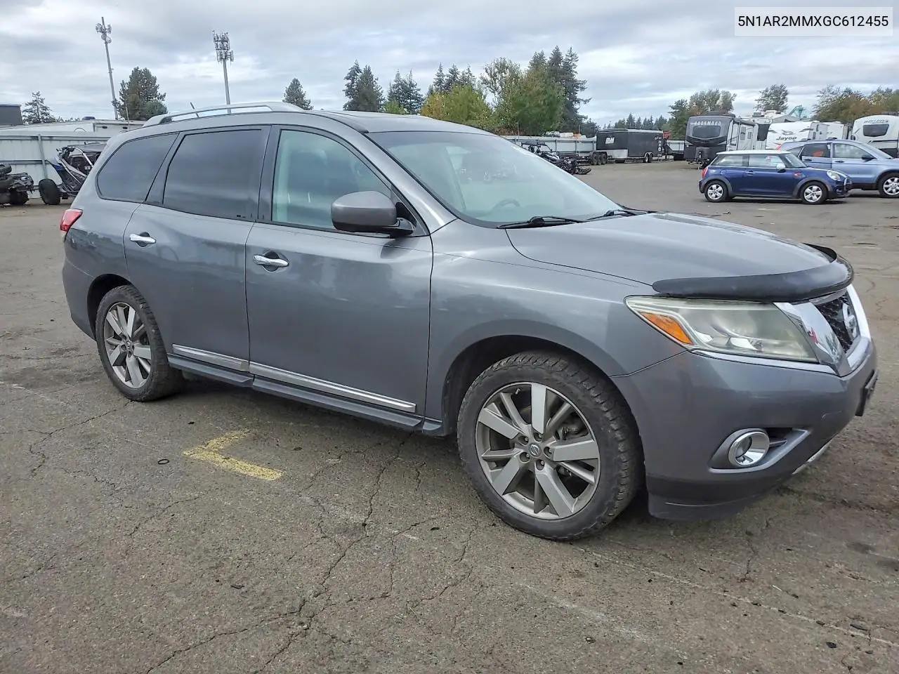 2016 NISSAN PATHFINDER VIN 5N1AR2MMXGC612455 — фото 4